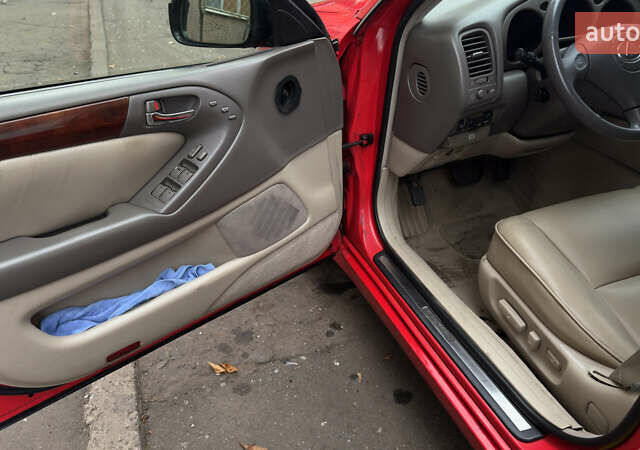 Красный Лексус ГС, объемом двигателя 3 л и пробегом 316 тыс. км за 5900 $, фото 7 на Automoto.ua