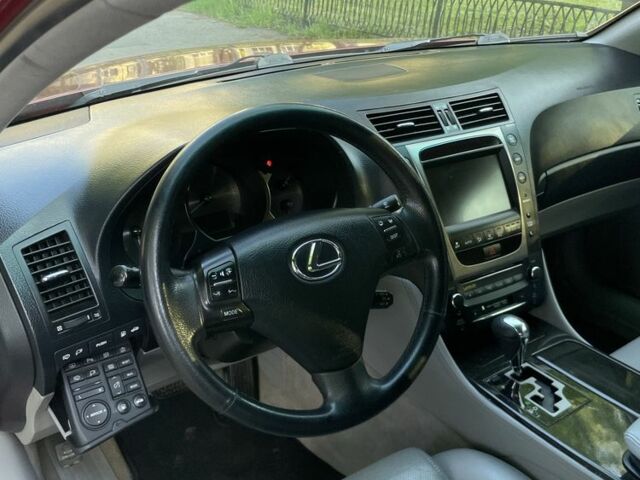 Красный Лексус ГС, объемом двигателя 3 л и пробегом 223 тыс. км за 9499 $, фото 9 на Automoto.ua