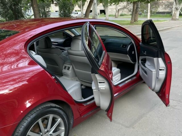 Красный Лексус ГС, объемом двигателя 3 л и пробегом 223 тыс. км за 9499 $, фото 4 на Automoto.ua