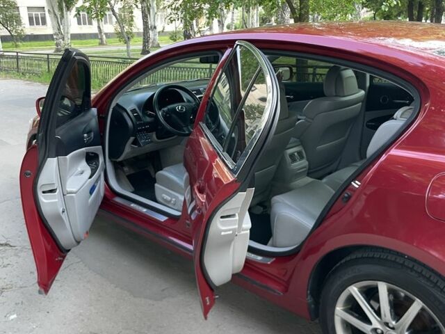 Красный Лексус ГС, объемом двигателя 3 л и пробегом 223 тыс. км за 9499 $, фото 5 на Automoto.ua