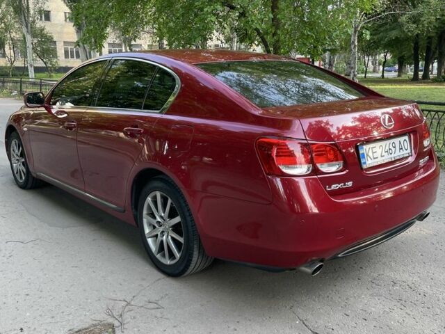 Красный Лексус ГС, объемом двигателя 3 л и пробегом 223 тыс. км за 9499 $, фото 3 на Automoto.ua