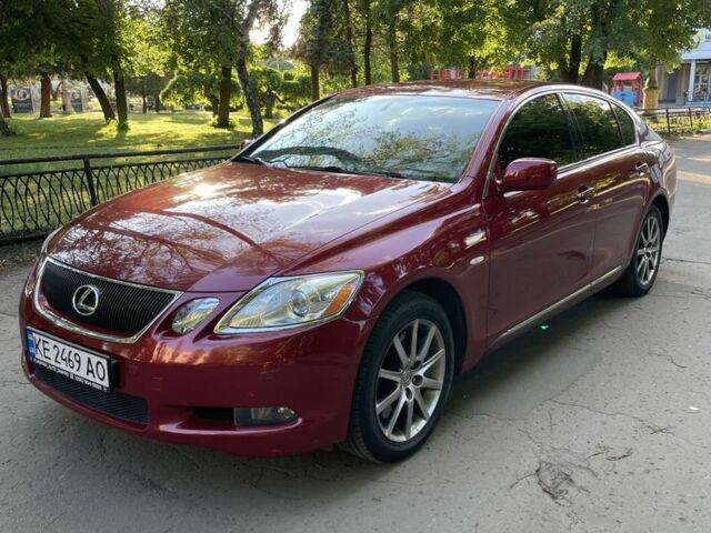 Красный Лексус ГС, объемом двигателя 3 л и пробегом 223 тыс. км за 9499 $, фото 1 на Automoto.ua