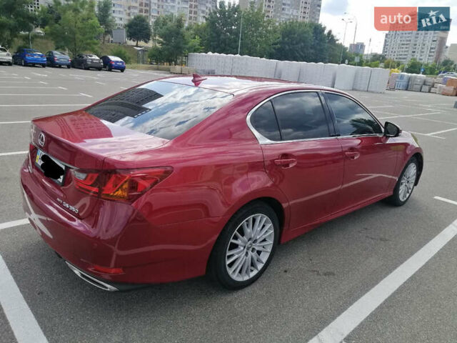 Красный Лексус ГС, объемом двигателя 3.46 л и пробегом 189 тыс. км за 22500 $, фото 3 на Automoto.ua