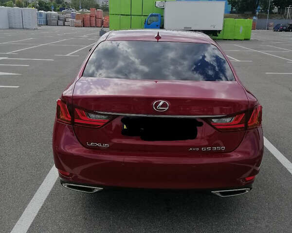 Красный Лексус ГС, объемом двигателя 3.46 л и пробегом 189 тыс. км за 22500 $, фото 2 на Automoto.ua