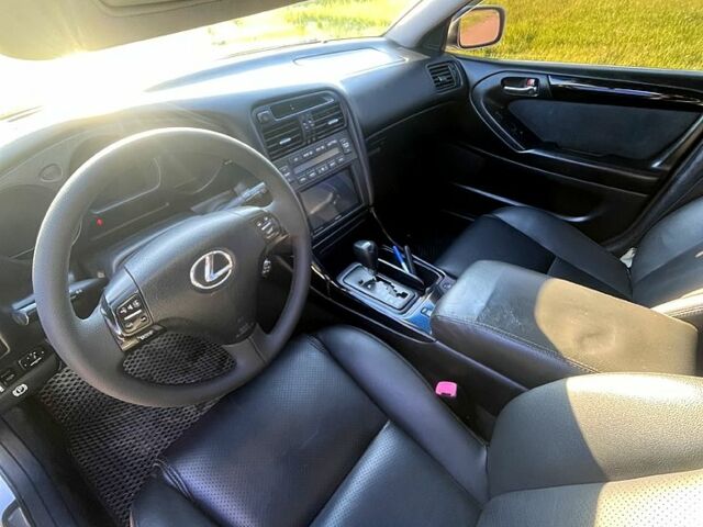 Серый Лексус ГС, объемом двигателя 3 л и пробегом 417 тыс. км за 6500 $, фото 5 на Automoto.ua