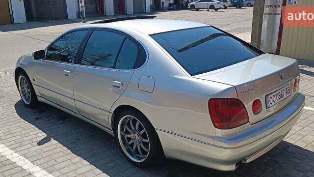 Серый Лексус ГС, объемом двигателя 3 л и пробегом 400 тыс. км за 6666 $, фото 7 на Automoto.ua