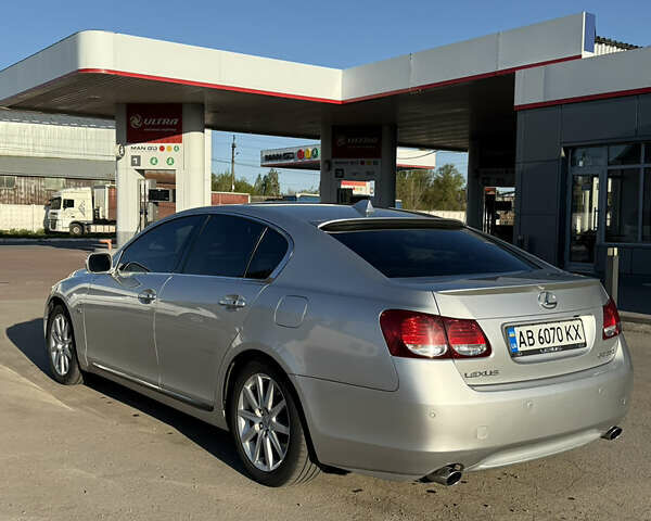 Серый Лексус ГС, объемом двигателя 3 л и пробегом 220 тыс. км за 9500 $, фото 3 на Automoto.ua