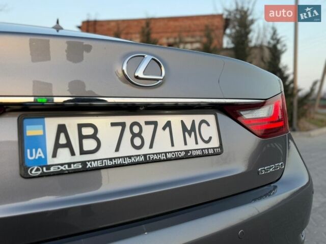 Серый Лексус ГС, объемом двигателя 2.5 л и пробегом 220 тыс. км за 16700 $, фото 18 на Automoto.ua
