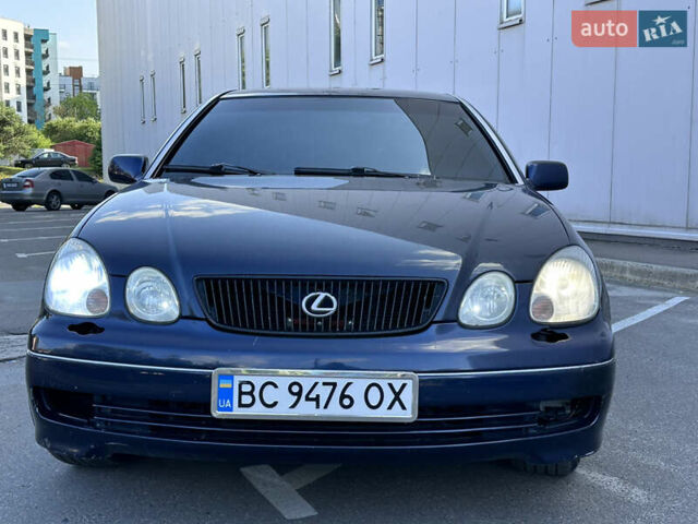 Синий Лексус ГС, объемом двигателя 3 л и пробегом 230 тыс. км за 4300 $, фото 3 на Automoto.ua