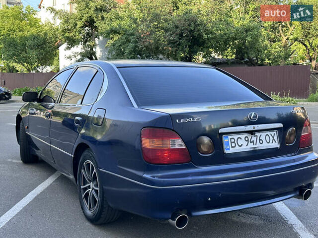 Синий Лексус ГС, объемом двигателя 3 л и пробегом 230 тыс. км за 4300 $, фото 5 на Automoto.ua