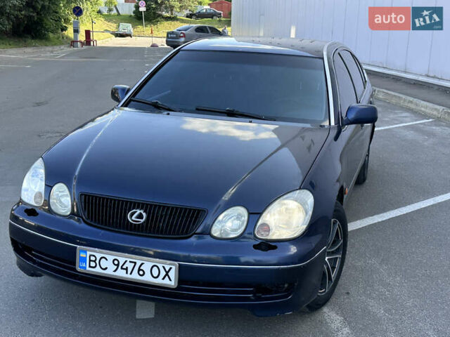 Синий Лексус ГС, объемом двигателя 3 л и пробегом 230 тыс. км за 4300 $, фото 2 на Automoto.ua