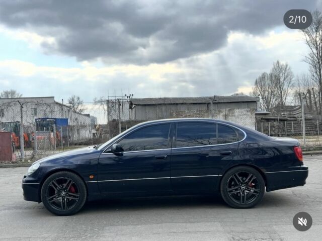 Синий Лексус ГС, объемом двигателя 3 л и пробегом 260 тыс. км за 4000 $, фото 1 на Automoto.ua