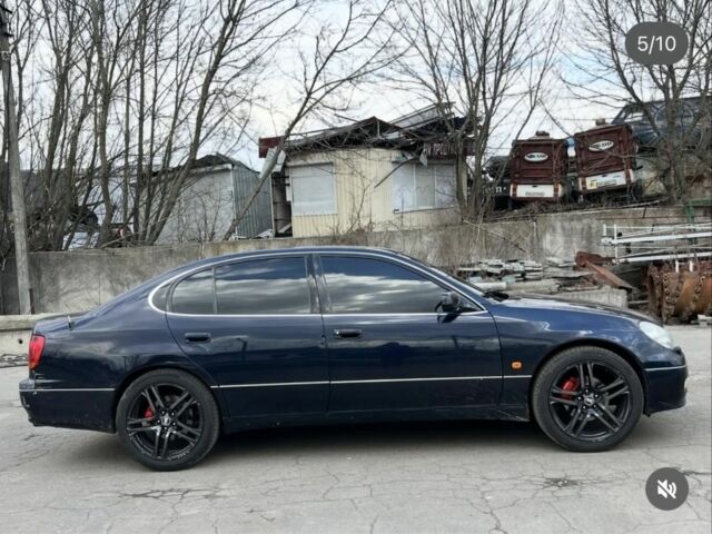 Синий Лексус ГС, объемом двигателя 3 л и пробегом 260 тыс. км за 4000 $, фото 4 на Automoto.ua