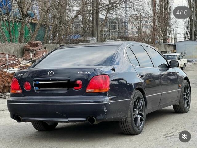 Синий Лексус ГС, объемом двигателя 3 л и пробегом 260 тыс. км за 4000 $, фото 3 на Automoto.ua