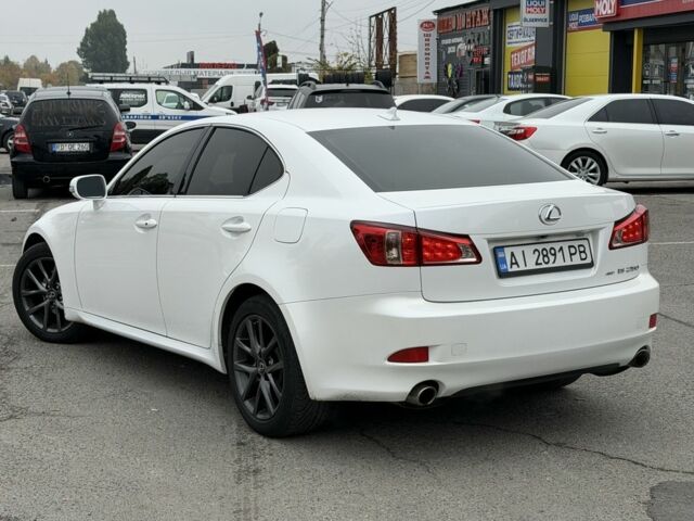 Лексус ІС 2012 у Белой Церкве на Automoto.ua Білий Лексус ІС, об'ємом двигуна 2.5 л та пробігом 193 тис. км за 13700 $, фото 5 на Automoto.ua