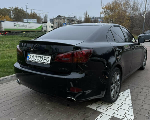 Черный Лексус ИС, объемом двигателя 2.5 л и пробегом 244 тыс. км за 9600 $, фото 6 на Automoto.ua