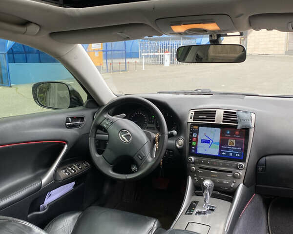 Черный Лексус ИС, объемом двигателя 3 л и пробегом 220 тыс. км за 8200 $, фото 20 на Automoto.ua