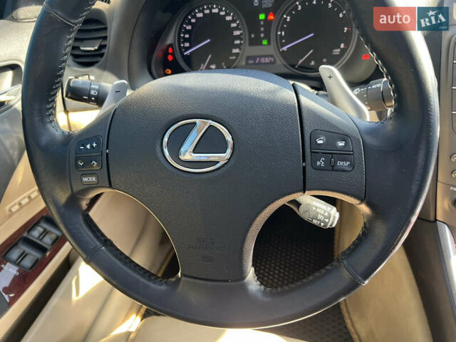 Чорний Лексус ІС, об'ємом двигуна 3 л та пробігом 215 тис. км за 9900 $, фото 48 на Automoto.ua