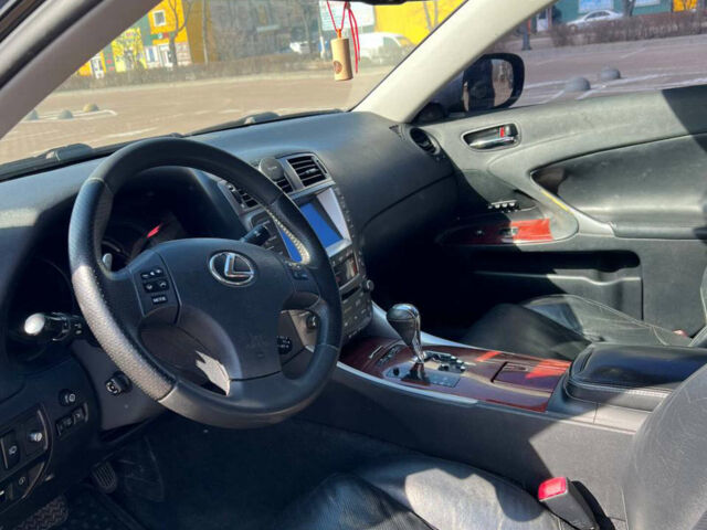 Черный Лексус ИС, объемом двигателя 3 л и пробегом 286 тыс. км за 8700 $, фото 16 на Automoto.ua