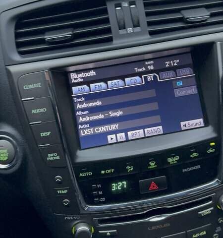 Чорний Лексус ІС, об'ємом двигуна 2.5 л та пробігом 193 тис. км за 13499 $, фото 17 на Automoto.ua