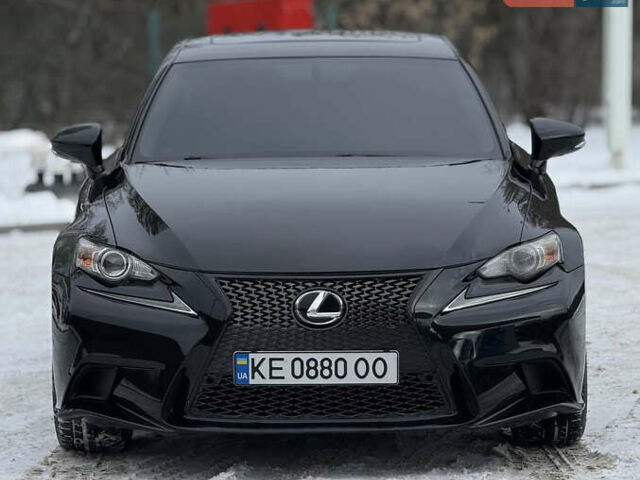 Черный Лексус ИС, объемом двигателя 2.5 л и пробегом 190 тыс. км за 14799 $, фото 2 на Automoto.ua