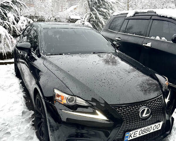 Черный Лексус ИС, объемом двигателя 2.5 л и пробегом 180 тыс. км за 17000 $, фото 1 на Automoto.ua