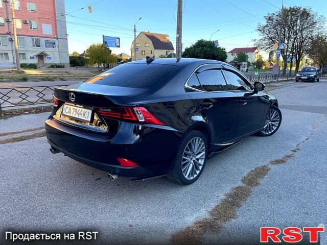 Черный Лексус ИС, объемом двигателя 2.5 л и пробегом 250 тыс. км за 12700 $, фото 2 на Automoto.ua