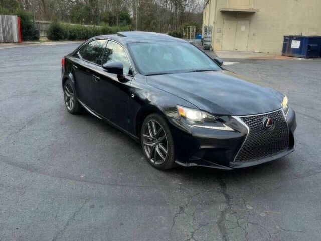 Черный Лексус ИС, объемом двигателя 3.5 л и пробегом 78 тыс. км за 7000 $, фото 2 на Automoto.ua