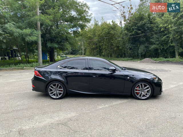 Черный Лексус ИС, объемом двигателя 3.46 л и пробегом 80 тыс. км за 22000 $, фото 1 на Automoto.ua