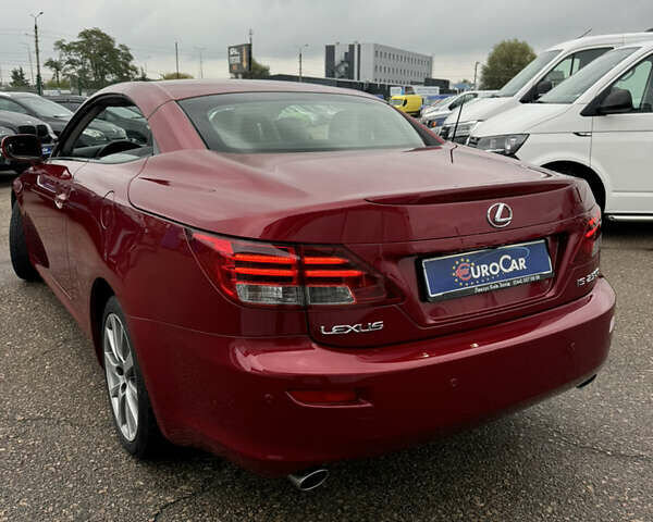 Красный Лексус ИС, объемом двигателя 2.5 л и пробегом 220 тыс. км за 16500 $, фото 57 на Automoto.ua