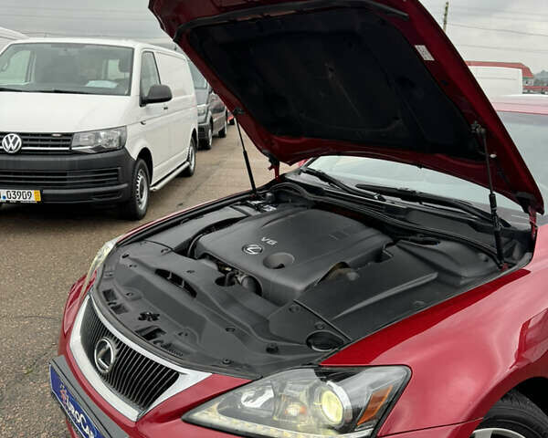 Красный Лексус ИС, объемом двигателя 2.5 л и пробегом 220 тыс. км за 16500 $, фото 71 на Automoto.ua