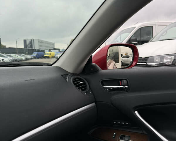 Красный Лексус ИС, объемом двигателя 2.5 л и пробегом 220 тыс. км за 16500 $, фото 38 на Automoto.ua