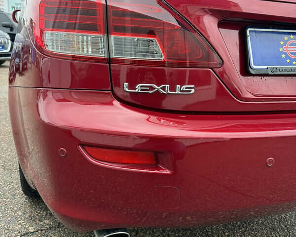 Красный Лексус ИС, объемом двигателя 2.5 л и пробегом 220 тыс. км за 16500 $, фото 15 на Automoto.ua