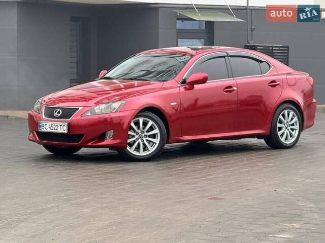 Красный Лексус ИС, объемом двигателя 2.23 л и пробегом 292 тыс. км за 7699 $, фото 2 на Automoto.ua