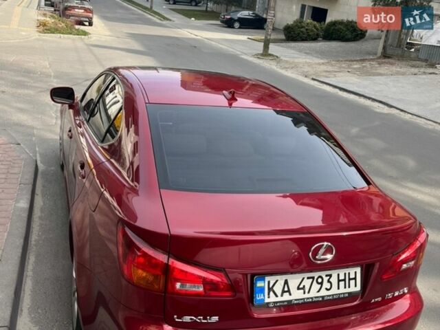 Красный Лексус ИС, объемом двигателя 2.5 л и пробегом 176 тыс. км за 10970 $, фото 9 на Automoto.ua