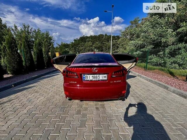 Красный Лексус ИС, объемом двигателя 2.5 л и пробегом 222 тыс. км за 12800 $, фото 8 на Automoto.ua