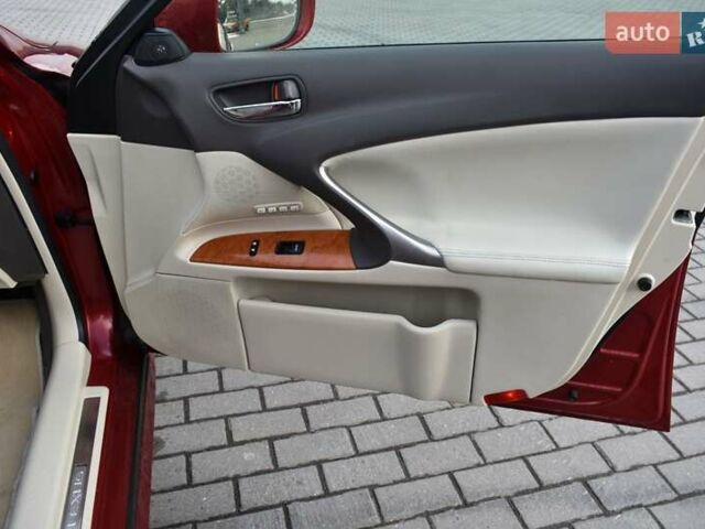 Красный Лексус ИС, объемом двигателя 2.5 л и пробегом 147 тыс. км за 9300 $, фото 34 на Automoto.ua