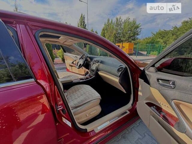 Красный Лексус ИС, объемом двигателя 2.5 л и пробегом 222 тыс. км за 12800 $, фото 12 на Automoto.ua