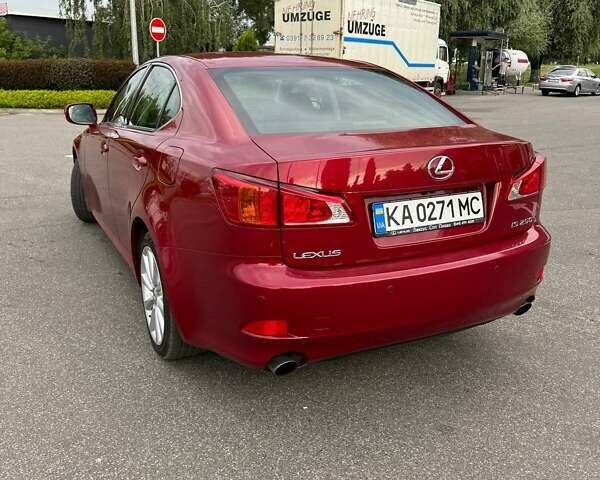 Червоний Лексус ІС, об'ємом двигуна 2.5 л та пробігом 105 тис. км за 13900 $, фото 8 на Automoto.ua
