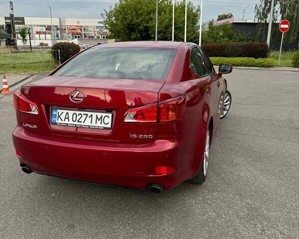 Червоний Лексус ІС, об'ємом двигуна 2.5 л та пробігом 105 тис. км за 13900 $, фото 4 на Automoto.ua