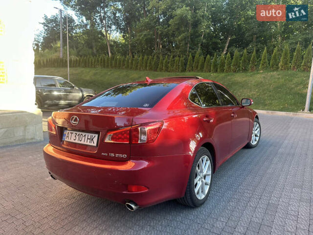 Красный Лексус ИС, объемом двигателя 2.5 л и пробегом 262 тыс. км за 10750 $, фото 4 на Automoto.ua