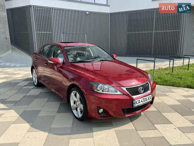 Красный Лексус ИС, объемом двигателя 2.5 л и пробегом 208 тыс. км за 11500 $, фото 7 на Automoto.ua