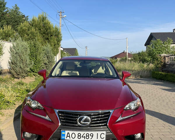 Красный Лексус ИС, объемом двигателя 2.5 л и пробегом 167 тыс. км за 14200 $, фото 8 на Automoto.ua