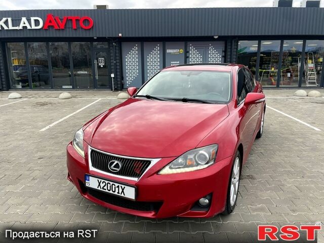 Червоний Лексус ІС, об'ємом двигуна 2.5 л та пробігом 210 тис. км за 12299 $, фото 1 на Automoto.ua