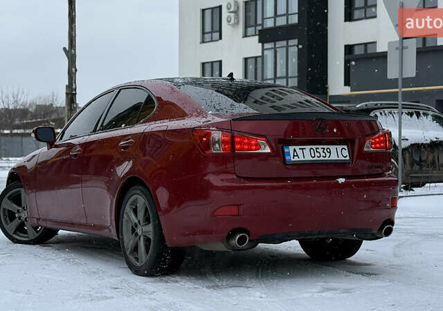 Червоний Лексус ІС, об'ємом двигуна 2.5 л та пробігом 174 тис. км за 11450 $, фото 11 на Automoto.ua