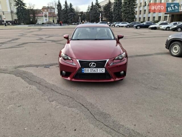 Червоний Лексус ІС, об'ємом двигуна 2.5 л та пробігом 138 тис. км за 15900 $, фото 1 на Automoto.ua