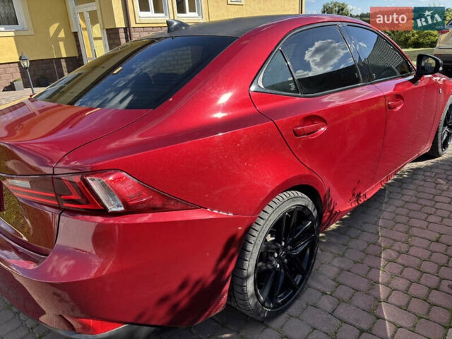 Червоний Лексус ІС, об'ємом двигуна 2.5 л та пробігом 154 тис. км за 15600 $, фото 1 на Automoto.ua