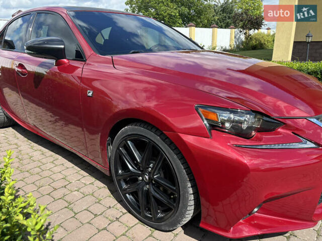 Червоний Лексус ІС, об'ємом двигуна 2.5 л та пробігом 154 тис. км за 15600 $, фото 5 на Automoto.ua
