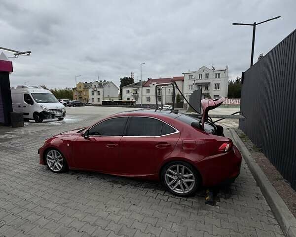 Красный Лексус ИС, объемом двигателя 2.5 л и пробегом 98 тыс. км за 17100 $, фото 8 на Automoto.ua