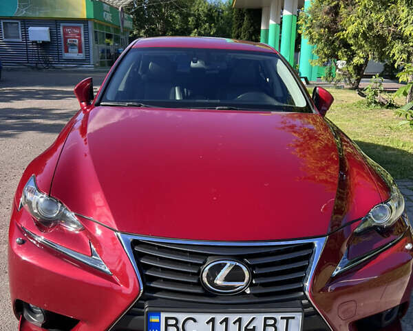 Красный Лексус ИС, объемом двигателя 2.5 л и пробегом 95 тыс. км за 20500 $, фото 2 на Automoto.ua